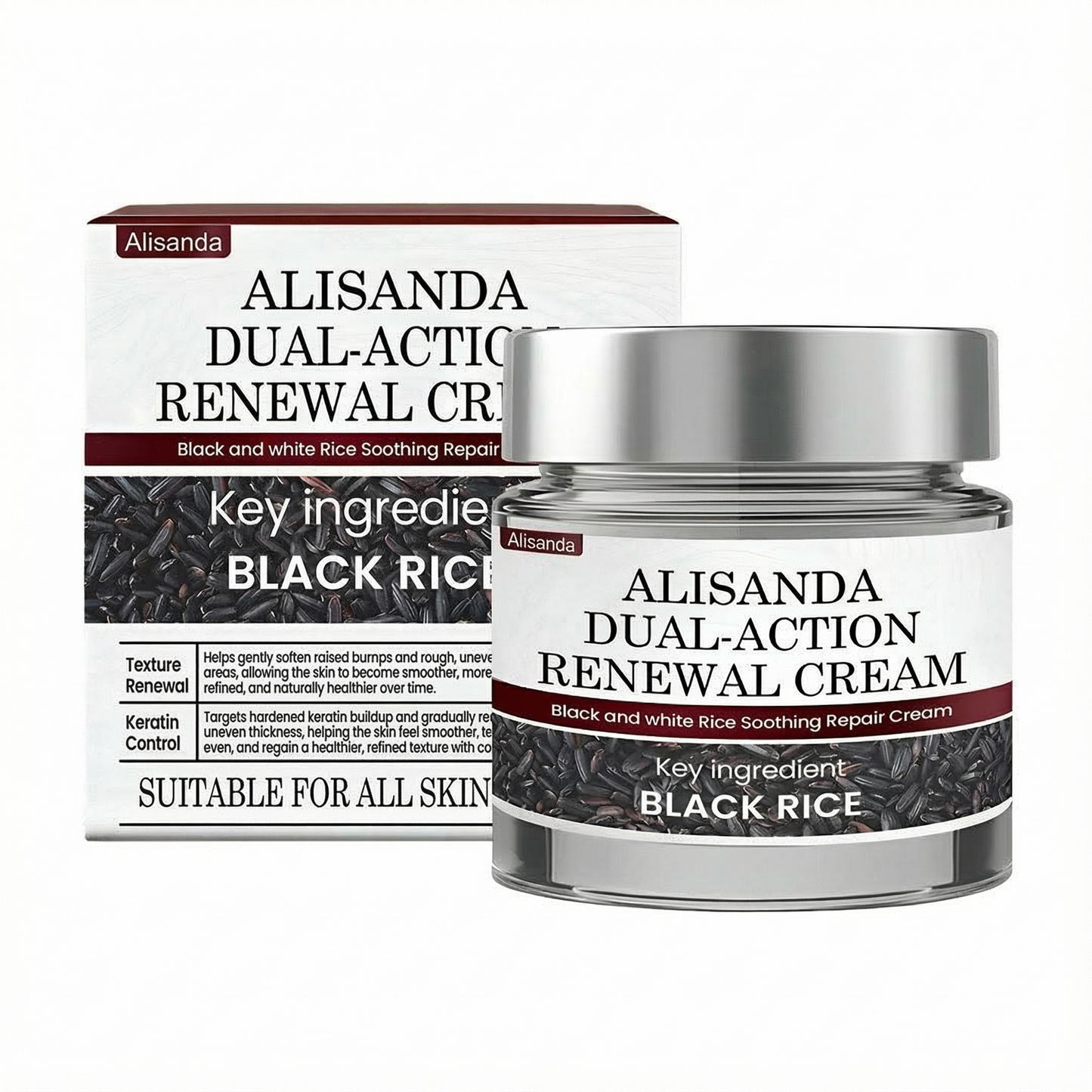 Alisanda® Dual-Action Renewal Cream– Hydrates, Renews & Smooths Skin