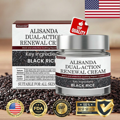 Alisanda® Dual-Action Renewal Cream– Hydrates, Renews & Smooths Skin