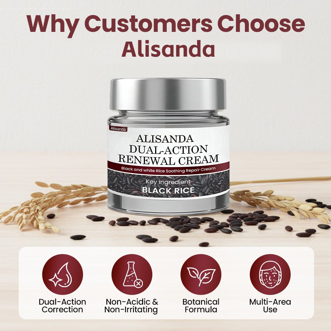Alisanda® Dual-Action Renewal Cream– Hydrates, Renews & Smooths Skin