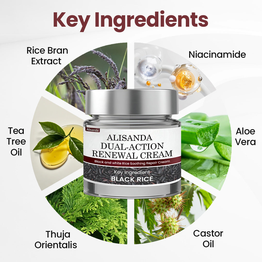 Alisanda® Dual-Action Renewal Cream– Hydrates, Renews & Smooths Skin